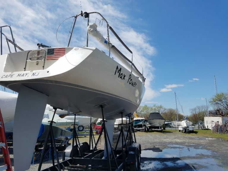 fiberglass sailboat restoration